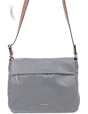 Überschlagtasche von Waipuna aus hochwertigem Nylon mit Schlüsselanhänger