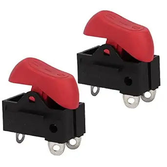 NEXT GEEK Hair Dryer switch 3 position button switch for hair Dryer Work on 10A,6A/250V AC CE Certified - RoHS Compliant (PACK OF2)