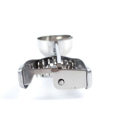 Großer Teiglöffel, Dosierlöffel mit Hebel zum leichten Herauslösen des Inhalts - 5