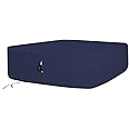 Bedecor Air Bed Sheets for Mattress Cover Removable Bed and Elastic Band Super Soft and Breathable & Deep up to 21" Blue Queen