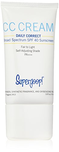 Supergoop! Cc Cream Daily Correct Broad Spectrum Spf 40 Sunscreen Fair To Light