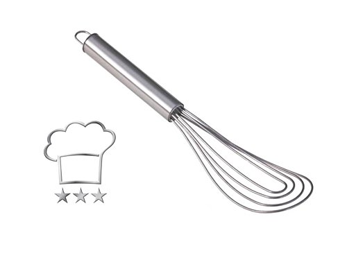 Edelstahl Schneebesen Tellerbesen Schlagbesen Rührbesen 26 cm