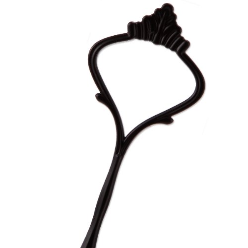 10 Set schwarz Metallstange Mittellochausstech 2 bis 3 Etage für Hochzeitstorte Etagere Tortenständer Tortenhalter Torten - 7