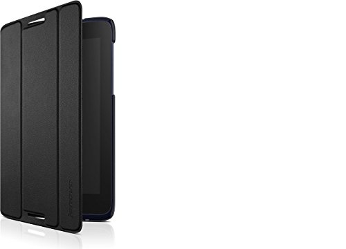 Levovo Ultra Slim PU Schützhülle für Lenovo A7-50 Tablet (7 Zoll) mit Standfunktion inkl. Displayschutzfolie schwarz - 2