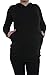 JANDAZ® MATERNITY COTTON TRACKSUIT BOTTOMS AND HOODIE BUY TOGETHER OR SEPARATELY (S/M, Hoodie - Black)