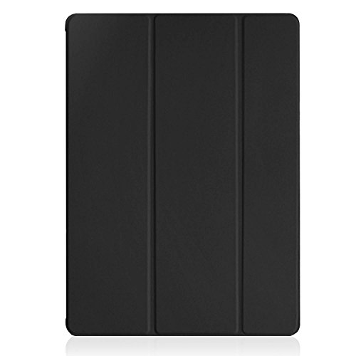 iPad 9.7 Zoll Case Hülle 2017 – KHOMO Schwarzes Gehäuse mit Doppeltem Schutz Ultra Dunn und Super Leicht Smart Cover Schutzhülle Nur für 2017 Version Neue Apple iPad 9.7 2017 – Black - 5