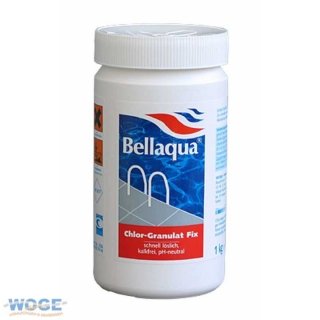 Bellaqua Chlor-Granulat Fix 1kg Wasserdesinfektion
