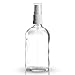 Produktbild 20 x Klarglasflaschen / Sprühflaschen 100ml inkl. Pumpzerstäuber / Sprühkopf weiss DIN 18 mit transparenter Schutzkappe / Klarglasflasche / Klarglas / Sprühflasche / Zerstäuber / Spraykopf *Apothekenqualität, gefertigt nach dem Europäischen Arzneibuch*