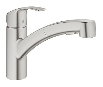 GROHE 30305DC0 Mitigeur évier Eurosmart, Supersteel
