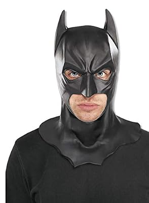RubieŽs Rubie's de Officielle Batman Dark Knight Adulte Masque Complet - Taille Unique, Beige