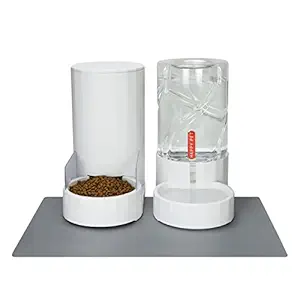 Automatic Annular Cat Drinking Dispenser and Feeding Set for Cats,Small and Medium-Sized Dogs?
