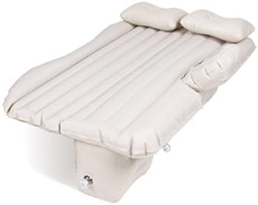 ZHANGYUQI Outdoor multi-functional portable inflatable comfortable mattress, children's rear mattress, travel lathe (Material : Leather)