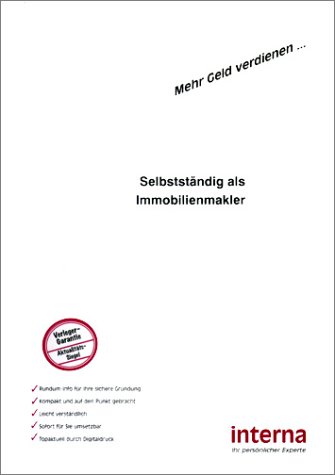 Selbstständig als Immobilienmakler