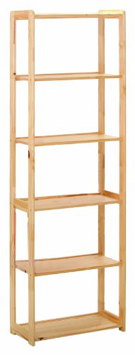Interlink Gina 6 Shelf 6-Shleves, 200 x 64 x 33 cm