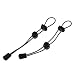 Produktbild NiceButy 2Pcs im Freien Wanderrucksack Seil Rucksack Wanderstockhalterung Fuß Stange befestigte Schnalle elastisches Seil Outdoor-Sport-Produkte