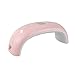 Elite99 9W Mini Portable Nail Curing LED Lamp for UV Gel Nail Polish (Pink)