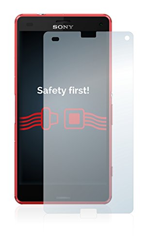Savvies Sony Xperia Z3 Compact Protector de Pantalla Cristal Templado  1 Pack  Vidrio - Dureza 9H