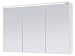 Produktbild Spiegelschrank Badschrank Spiegel Badhängeschrank Badmöbel Kirkja I Weiß/Weiß 100 cm