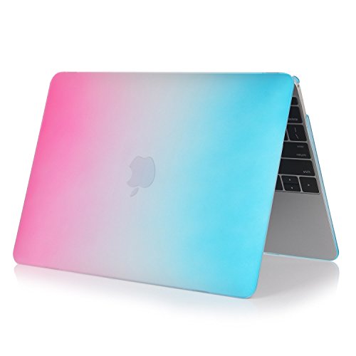 MacBook 12 Retina Hülle, iNeseon Ultra Slim Plastik Leichte Hartschale Tasche Cover Case Schutzhülle für New MacBook 12″ zoll Retina Display 2015 Freisetzung Modell:A1534(Regenbogen) - 3