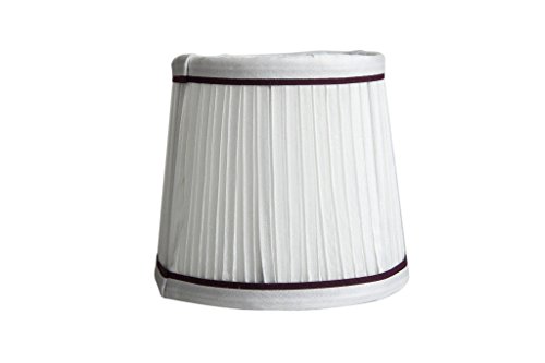 Splink 2pcs Lampenschirm Clip-On E12/E14 Organza Stoff Wandlampe Tischlampenschirm Modern Stil 100*125*110mm - 6