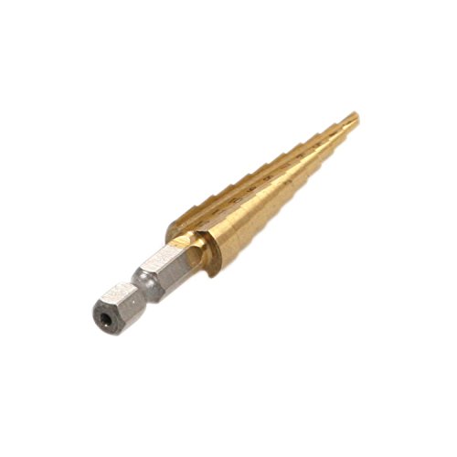 LESOLEIL HSS Hex Shank Pagoda Stufenbohrer 3-12mm,er Pack - 6