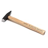 Der Text ist tief in den Holz-Griff eingebrannt / graviert & kann NIE wieder abgerieben werden = eine Geschenk-Idee für die Ewigkeit