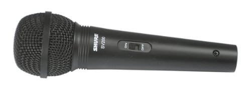 Shure SV200 Micrófono Vocal unidireccional (cardioide) para karaoke y