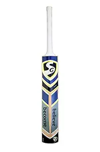 SG Sierra Plus Kashmir Willow Cricket Bat ( Size: Short Handle,Leather Ball )