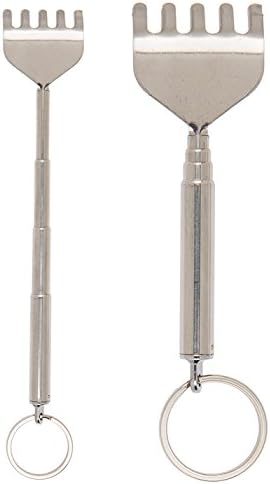 Telescopic Back Scratcher Keyring Keychain - Always Keep to Hand