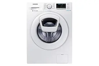 Samsung 8 Kg Fully-Automatic Front Loading Washing Machine (WW80K54E0WW/TL, White)