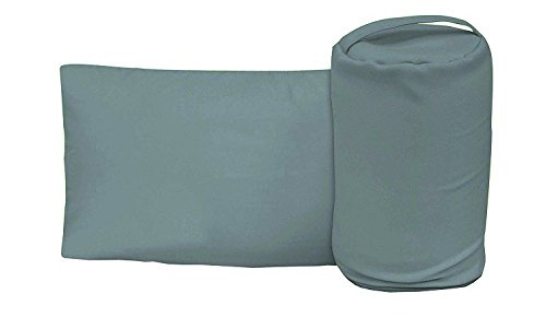 Preisvergleich Produktbild Reisekissen Nackenkissen grau für Kinder / Erwachsene Wendekissen Wandelkissen Campingkissen Nackenhörnchen Kopfkissen Kissen