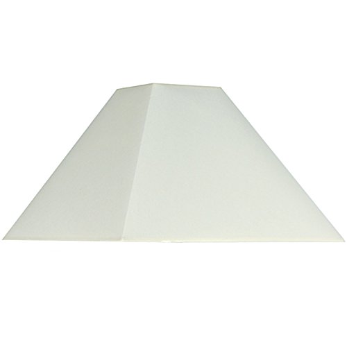 Creme Baumwolle konisch zulaufender Quadratischer Lampenschirm blpf1229-cf, 40 cm