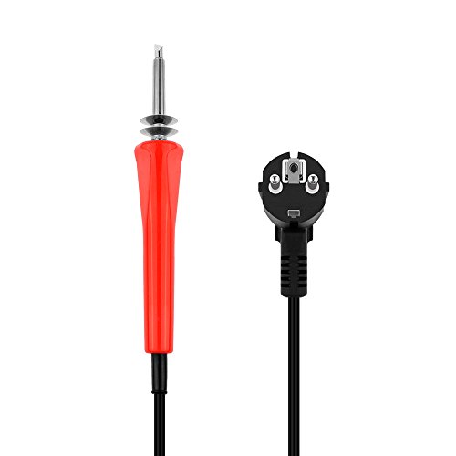 Holz Burning Pen Kit Lötkolben Pen Kit Full Set Löten Carving Prägung Tipps Hot Blade Holz Handwerk Werkzeug Set für Holzbearbeitung / Leder / Cork 37pcs EU Plug - 5