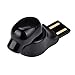 Produktbild Bluetooth Headset TAOtTAO Mini Bluetooth Kopfhörer Headset mit Mikrofon unsichtbar In-Ear-Kopfhörer für iPhone (Schwarz)