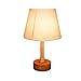 Produktbild JD Holz dekorative Tischlampen, moderne minimalistische Schlafzimmer Bedside Holz Lampen, E27 Lampe (größe : 23 * 49cm)