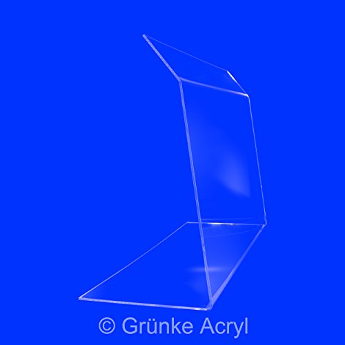Original Spuckschutz Nr. 5 Tischaufsatz (Höhe: 50cm) Hustenschutz Niesschutz aus Acrylglas von Grünke ® Acryl (Stärke: 6mm (stark), Breite: 80cm) - 2