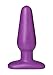 Produktbild Doc Johnson - Platinum Premium TRUSKYN The Tru Plug - spitz zulaufende Anal Plug - Einführbare Länge 10 cm, violett, 1 Stück
