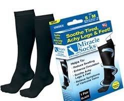 Preisvergleich Produktbild Miracle Compression Socks Socken gestützt auf die TV-Satz Unisex Anti-Müdigkeit