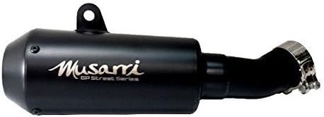 Exhaust by Musarri for Kawasaki ZX-10R ZX10R 2011-2015 - Black