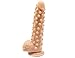 Produktbild Super Love Anall Beads Pleasing Toys XL Dilatador Anales Plug mit starkem Saugnapf für Frauen (Farbe: Beige)