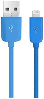 High Quality iPhone 5 / 5S / 5C / 6 / 6 PLUS / iPod Touch 5th Generation/ iPad mini / iPad Air High Quality 8 Pin Lightning Compatible Sync and Charger USB Data Cable (Compatible with IOS-8) By A-One Store (1M, Blue)