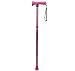 Produktbild SenioActive PX-808 Klappbarer Gehstock Modell Capri mit Gel-Griff für ein vitales Leben, rosa