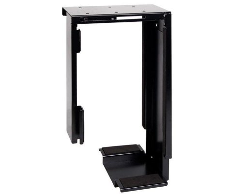 Dataflex Top Grip - Caja de Ordenador de sobremesa (3.5 mm, 2 x USB 2.0), Negro