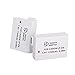 Produktbild 2300 mAh (* 2) LP-E8 Ersatzakku für Canon EOS 700D 650D 600D 550D DSLR Canon EOS Digital Rebel T2i T3i T4i T5i Kiss X4 X5 Handgriff Canon BG-E8 BGE8 Ladegerät Geeignet für Canon LC-E8 LC-E8E