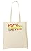 Price comparison product image Back To The Future Logo Shopping Tote Bag