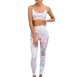 Anlass: Frauen Sport Outfit perfekt für Jogging, Fitness, Sport, Tennis, Laufen, Yoga, Fitness, Arbeitskleidung, Training und jede Art von körperlicher Bewegung. 365-Tage-Garantie für Qualitätsfragen, kostenloser Benutzer-Support.