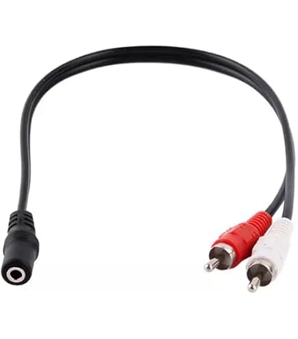 cavo USB C a 2 RCA, Cavo audio con chip DAC di qualità HiFi, Jack 3,5mm da Tipo C Maschio a 2 RCA Maschio per Telefono, Tablet, Home Theater, DVD, Amplificatore, ecc