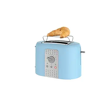 Spherehot PT03 2-Slice Auto Pop up Toaster 800 Watt, Blue