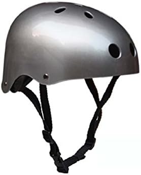 Fashion New Critical Cycles Classic Commuter Feral Bullet Protection Deluxe Bike / Scooter / Skate / Hiking / Drift Helmet, Skateboarding, Outdoors Sports, For Head ( Silver) ( Color : Silver white , Size : M )