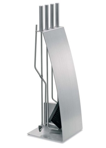 Blomus 65131 Kamingarnitur Chimo, 5-teilig, Edelstahl matt - 2